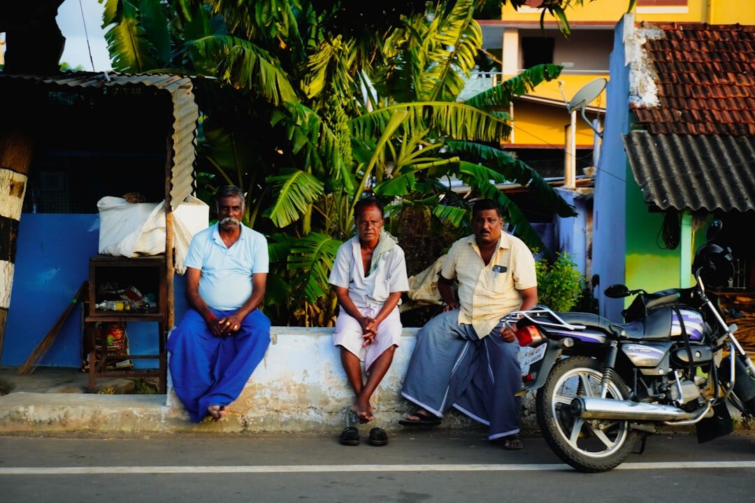 group of locals
