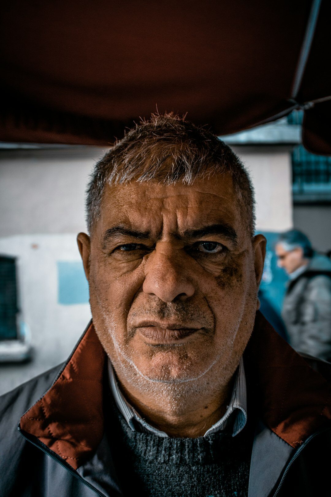 elderly man portrait