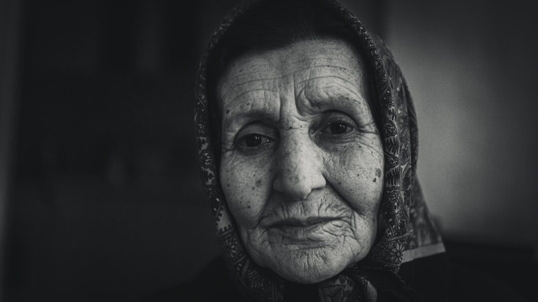 elderly woman portrait